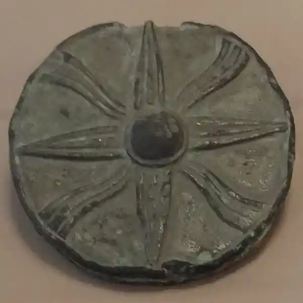 Susa cross with sun rays